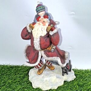 Lang And Wise Sherri Buck Baldwin Santa Jigs First Edition 1999 11" Tail Chipped